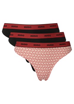 HUGO Komplet stringów 50545703 Czarny ze sklepu MODIVO w kategorii Majtki damskie - zdjęcie 189231334