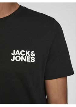 Jack & Jones T-Shirt Corp Logo 12151955 Czarny Slim Fit ze sklepu MODIVO w kategorii T-shirty męskie - zdjęcie 189231350