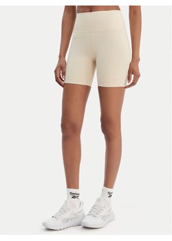 Reebok Szorty sportowe Reebok x Ewa Chodakowska Basia RK25618CCW Beżowy Slim Fit ze sklepu MODIVO w kategorii Szorty - zdjęcie 189231383