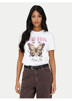 ONLY T-Shirt Lucy 15366031 Biały Loose Fit ze sklepu MODIVO w kategorii Bluzki damskie - zdjęcie 189231533