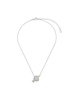 Swarovski Naszyjnik Idyllia 5737291 Srebrny ze sklepu MODIVO w kategorii Naszyjniki - zdjęcie 189231542