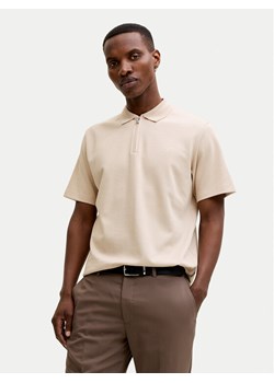 Jack & Jones Polo Rblaethan 12292992 Beżowy Regular Fit ze sklepu MODIVO w kategorii T-shirty męskie - zdjęcie 189231550