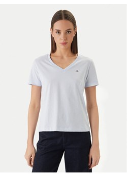 Gant T-Shirt 4200750 Błękitny ze sklepu MODIVO w kategorii Bluzki damskie - zdjęcie 189231561