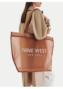 Nine West Torebka CEO-Eloura-LA374-4074 Brązowy ze sklepu MODIVO w kategorii Torby Shopper bag - zdjęcie 189231603