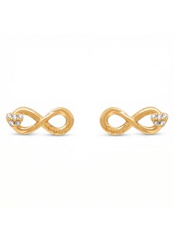 Guess Kolczyki JUBE06 049JW Złoty ze sklepu MODIVO w kategorii Kolczyki - zdjęcie 189231632