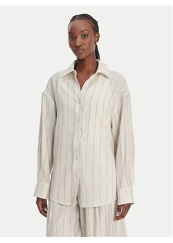 Eleh Koszula SS260271 Écru Relaxed Fit ze sklepu MODIVO w kategorii Koszule damskie - zdjęcie 189231701