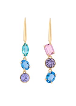 Swarovski Kolczyki Gema 5747917 Złoty ze sklepu MODIVO w kategorii Kolczyki - zdjęcie 189231704