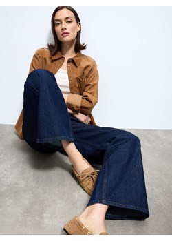 Mohito - Jeansy baggy - granatowy ze sklepu Mohito w kategorii Jeansy damskie - zdjęcie 189234554