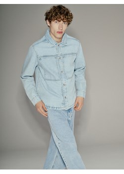 Reserved - Jeansowa koszula comfort fit - niebieski ze sklepu Reserved w kategorii Koszule męskie - zdjęcie 189234744