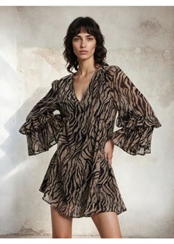 Sinsay - Wzorzysta sukienka mini - wielobarwny ze sklepu Sinsay w kategorii Sukienki - zdjęcie 189235600