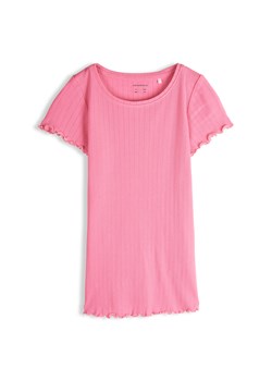 GATE Bawełniana koszulka w prążki 8Y ze sklepu gateshop w kategorii Bluzki dziewczęce - zdjęcie 189236361