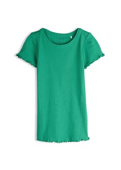 GATE Bawełniana koszulka w prążki 8Y ze sklepu gateshop w kategorii Bluzki dziewczęce - zdjęcie 189236450