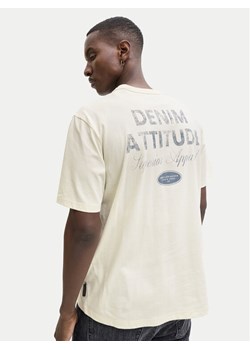 Jack & Jones T-Shirt Edover 12288005 Écru Regular Fit ze sklepu MODIVO w kategorii T-shirty męskie - zdjęcie 189239124