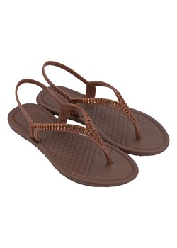 Grendha Sandały "Todo Dia Brilha" w kolorze brązowym ze sklepu Limango Polska w kategorii Sandały damskie - zdjęcie 189239853