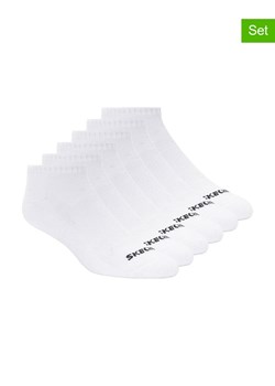 Skechers Skarpety (12 par) w kolorze białym ze sklepu Limango Polska w kategorii Skarpetki męskie - zdjęcie 189239860
