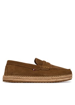 Tommy Hilfiger Espadryle Flexible Hilfiger Sde Espadrille FM0FM05794 Brązowy ze sklepu MODIVO w kategorii Espadryle męskie - zdjęcie 189239920