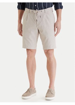 Bugatti Szorty materiałowe 1949-76419C Écru Regular Fit ze sklepu MODIVO w kategorii Spodenki męskie - zdjęcie 189239964