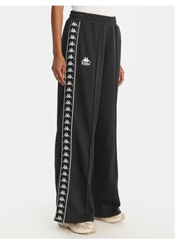 Kappa Spodnie dresowe Banda Malorie 37256WW Czarny Regular Fit ze sklepu MODIVO w kategorii Spodnie damskie - zdjęcie 189239983