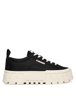Tommy Jeans Sneakersy Tjw Flatform Chunky Sneaker EN0EN03036 Czarny ze sklepu MODIVO w kategorii Buty sportowe damskie - zdjęcie 189239992
