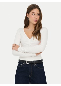 ONLY Bluzka Betty 15365756 Biały Standard Fit ze sklepu MODIVO w kategorii Bluzki damskie - zdjęcie 189240093
