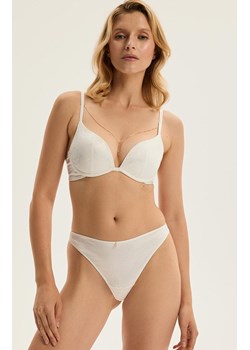 Esotiq biustonosz push-up z łańcuszkiem Charm 43982-01X, Kolor kremowy, Rozmiar 65C, Esotiq ze sklepu Intymna w kategorii Biustonosze - zdjęcie 189241394