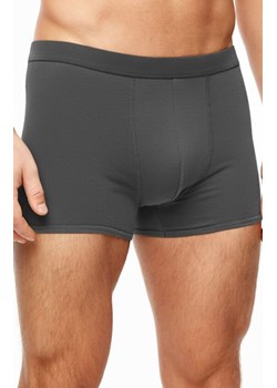 Bawełniane bokserki męskie grafitowe BB009, Kolor grafitowy, Rozmiar M, Noviti ze sklepu Intymna w kategorii Majtki męskie - zdjęcie 189241701