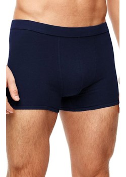 Bawełniane bokserki męskie granatowe BB009, Kolor granatowy, Rozmiar M, Noviti ze sklepu Intymna w kategorii Majtki męskie - zdjęcie 189241702