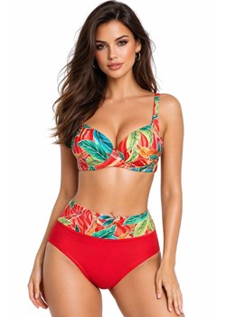 Novella dół stroju kąpielowego Kaledonia 2623, Kolor czerwony-multicolor, Rozmiar 38, Novella ze sklepu Intymna w kategorii Stroje kąpielowe - zdjęcie 189241710