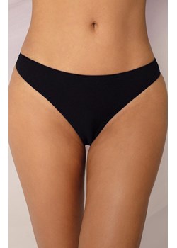 Unikat stringi damskie czarne Tina, Kolor czarny, Rozmiar S, Unikat ze sklepu Intymna w kategorii Majtki damskie - zdjęcie 189241812