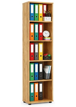 Otwarty regał biurowy dąb craft B8-M88 ze sklepu Edinos.pl w kategorii Regały i witryny - zdjęcie 189241824