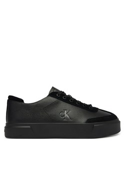 Sneakersy Calvin Klein Basket Cupsole Lup Wt Lth HM0HM02133 Czarny ze sklepu eobuwie.pl w kategorii Buty sportowe męskie - zdjęcie 189241852