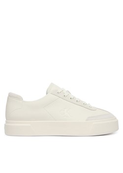 Sneakersy Calvin Klein Basket Cupsole Lup Wt Lth HM0HM02133 Biały ze sklepu eobuwie.pl w kategorii Buty sportowe męskie - zdjęcie 189241984
