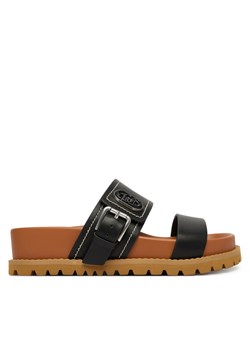 Klapki Liu Jo Livia 02 SA6109 P0102 Czarny ze sklepu eobuwie.pl w kategorii Klapki damskie - zdjęcie 189242000