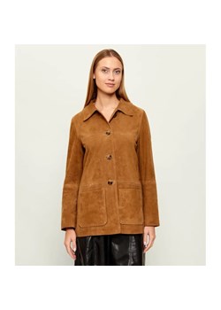 Ba&sh Kurtka MARIO | Regular Fit | zamsz ze sklepu Gomez Fashion Store w kategorii Kurtki damskie - zdjęcie 189243891