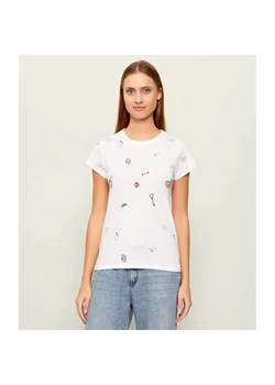 Rag&Bone T-shirt VALENTINES | Regular Fit ze sklepu Gomez Fashion Store w kategorii Bluzki damskie - zdjęcie 189244003