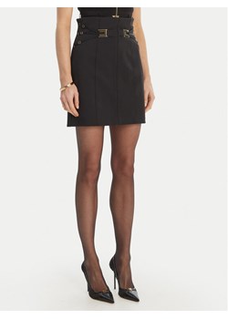 Elisabetta Franchi Spódnica mini GO-167-61E2-V320 Czarny Regular Fit ze sklepu MODIVO w kategorii Spódnice - zdjęcie 189244072