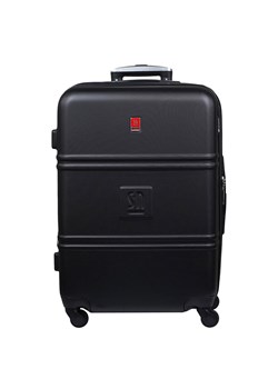 Czarna duża walizka 75 cm poszerzana  Art Class Collection ze sklepu Słoń Torbalski w kategorii Walizki - zdjęcie 189244162