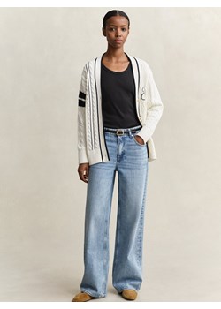 Gant Dżinsy Kobiety Bawełna light stone jednolity ze sklepu vangraaf w kategorii Jeansy damskie - zdjęcie 189244301