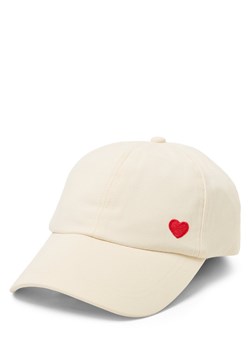 Opus Czapka damska - Alovely Kobiety Bawełna piaskowy jednolity ze sklepu vangraaf w kategorii Czapki z daszkiem damskie - zdjęcie 189244334