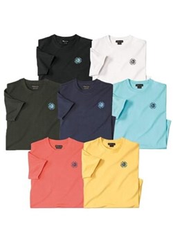 Zestaw 7 koszulek Palm Coast: ze sklepu Atlas For Men w kategorii T-shirty męskie - zdjęcie 189244421