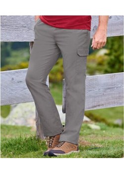 Luźne, szare spodnie-bojówki ze sklepu Atlas For Men w kategorii Spodnie męskie - zdjęcie 189244450