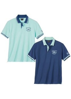 Zestaw 2 koszulek polo z piki Islands Sailing ze sklepu Atlas For Men w kategorii T-shirty męskie - zdjęcie 189244451