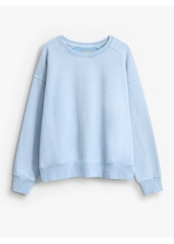 Mohito - Błękitna bluza oversize - błękitny ze sklepu Mohito w kategorii Bluzy damskie - zdjęcie 189245063