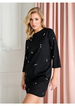 Sinsay - Sukienka mini z błyszczącymi aplikacjami - czarny ze sklepu Sinsay w kategorii Sukienki - zdjęcie 189247284