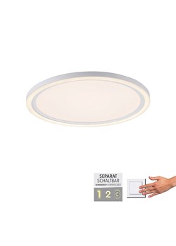 Just Light Lampa sufitowa LED w kolorze białym - Ø 40 cm ze sklepu Limango Polska w kategorii Oświetlenie - zdjęcie 189247843