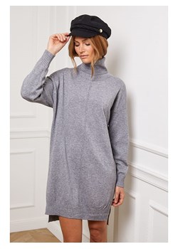 Joséfine Sukienka dzianinowa "Abufera" w kolorze szarym ze sklepu Limango Polska w kategorii Sukienki - zdjęcie 189247990
