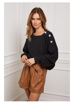 Joséfine Sweter "Burny" w kolorze czarnym ze sklepu Limango Polska w kategorii Swetry damskie - zdjęcie 189248121