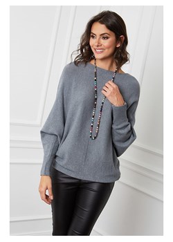 Joséfine Sweter "Dragor" w kolorze szarym ze sklepu Limango Polska w kategorii Swetry damskie - zdjęcie 189248202
