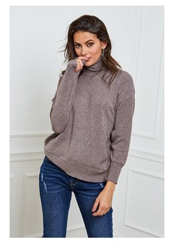 Joséfine Golf "Elona" w kolorze szarobrązowym ze sklepu Limango Polska w kategorii Swetry damskie - zdjęcie 189248264