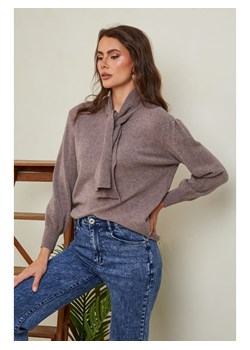 Joséfine Sweter "Igal" w kolorze brązowym ze sklepu Limango Polska w kategorii Swetry damskie - zdjęcie 189248422